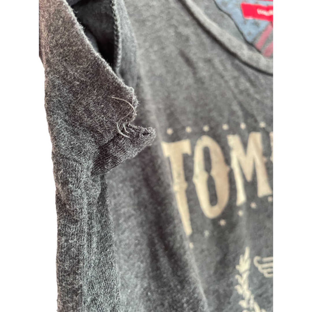 tommy girl(トミーガール)のTommy girl トミー ガール Tシャツ グレー M 半袖 レディースのトップス(Tシャツ(半袖/袖なし))の商品写真