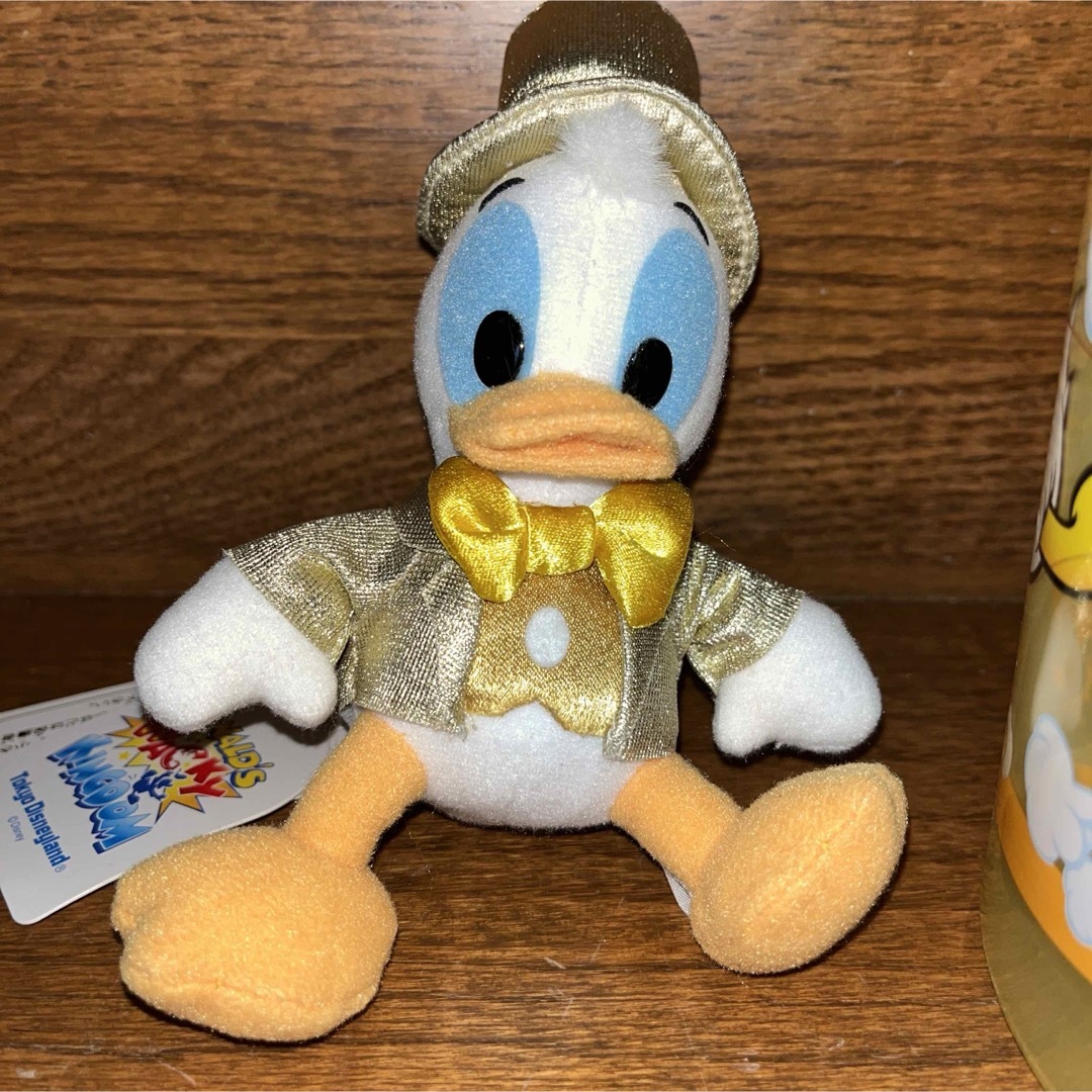 Disney(ディズニー)のＴＤＬ東京ディズニーランド☆ドナルドのワッキーキングダム　ぬいぐるみバッジ エンタメ/ホビーのおもちゃ/ぬいぐるみ(キャラクターグッズ)の商品写真