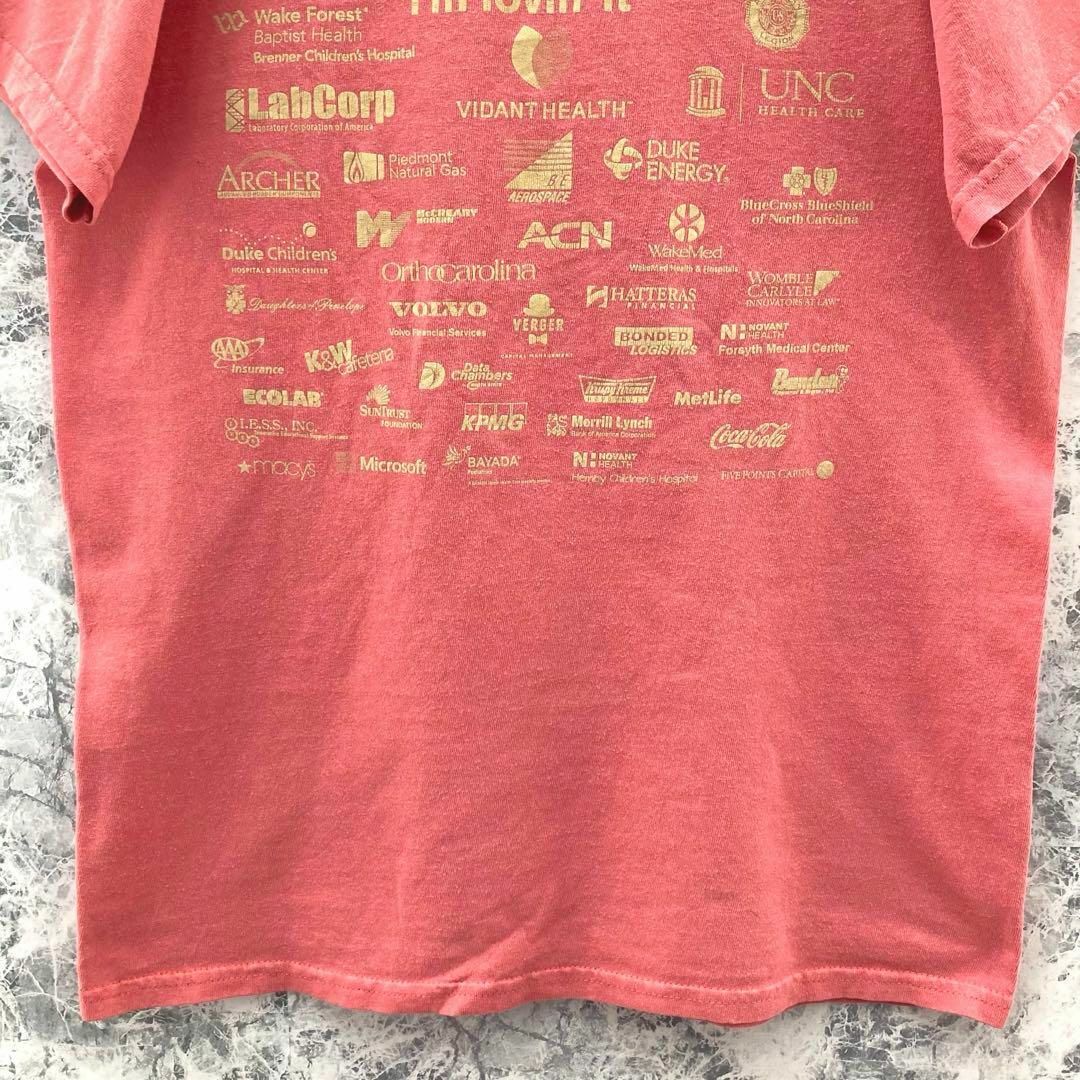 IT119 US古着ギルダンチャリティーイベント協賛企業バックプリントTシャツ メンズのトップス(Tシャツ/カットソー(半袖/袖なし))の商品写真