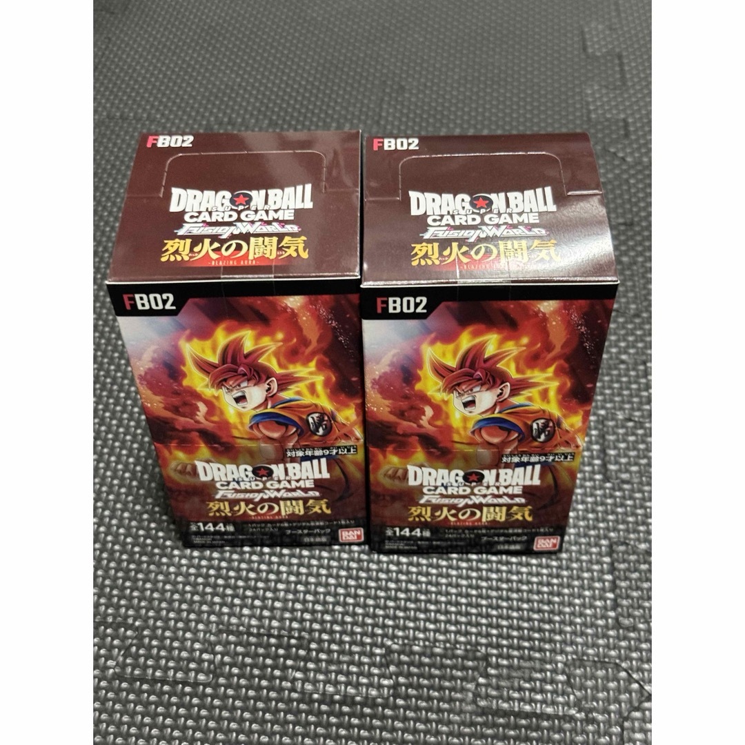 ドラゴンボール フュージョンワールド 烈火の闘気 2BOX テープ ドラゴンボール フュージョンワールド 烈火の闘気 2BOX テープ