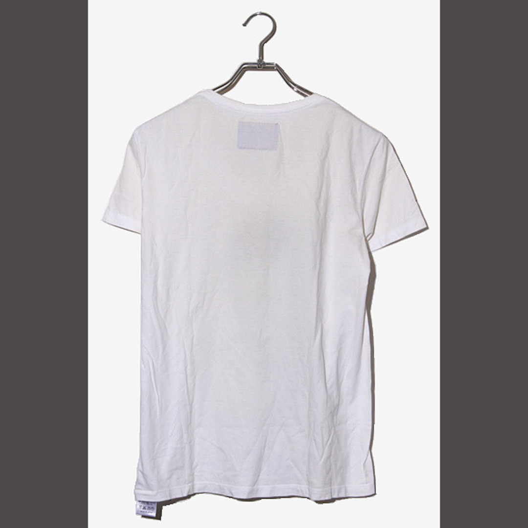 Motel(モーテル)のモーテル コットン プリント クルーネック 半袖Tシャツ 0 ホワイト /◆ メンズのトップス(Tシャツ/カットソー(半袖/袖なし))の商品写真