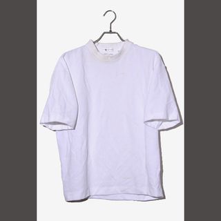 タケオキクチ(TAKEO KIKUCHI)のタケオキクチ ワッフル クルーネック 半袖 Tシャツ L WHITE ホワイト(Tシャツ/カットソー(半袖/袖なし))