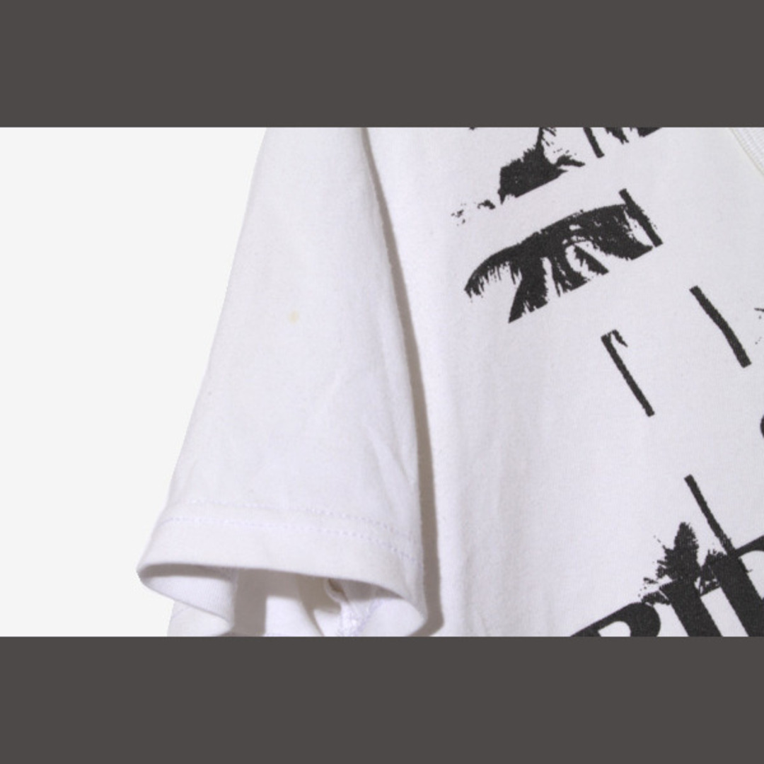 MONSIEUR NICOLE(ムッシュニコル)のムッシュニコル × ディズニー Vネック 半袖Tシャツ 48  ホワイト メンズのトップス(Tシャツ/カットソー(半袖/袖なし))の商品写真