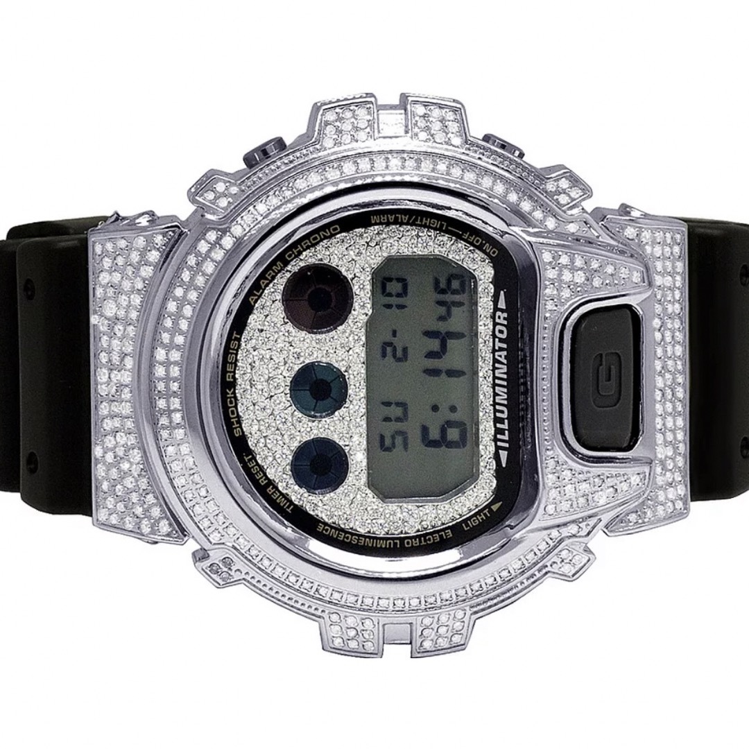 CASIO(カシオ)のCASIO G-SHOCK 6900シリーズ ダイヤモンドカスタム 2 メンズの時計(腕時計(デジタル))の商品写真