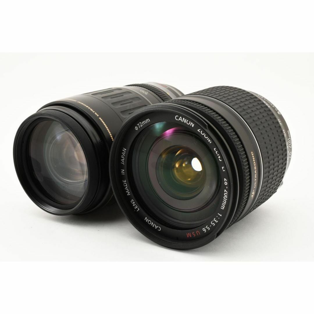 Canon(キヤノン)の【E18】Canon EOS KISS X10 トリプルレンズセット 一眼レフ スマホ/家電/カメラのカメラ(デジタル一眼)の商品写真
