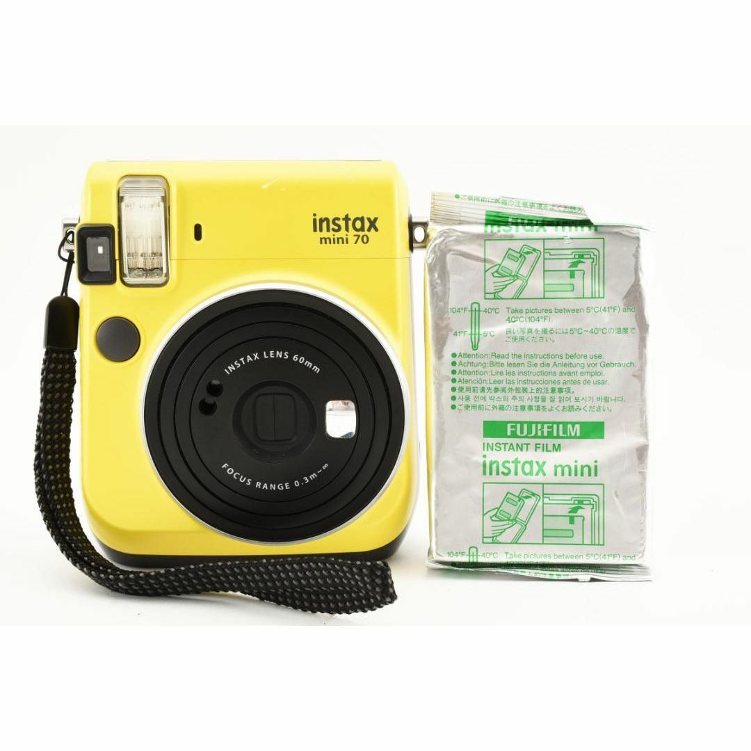 富士フイルム(フジフイルム)の【E14】FUJIFILM instax mini70 チェキ　インスタント スマホ/家電/カメラのカメラ(その他)の商品写真