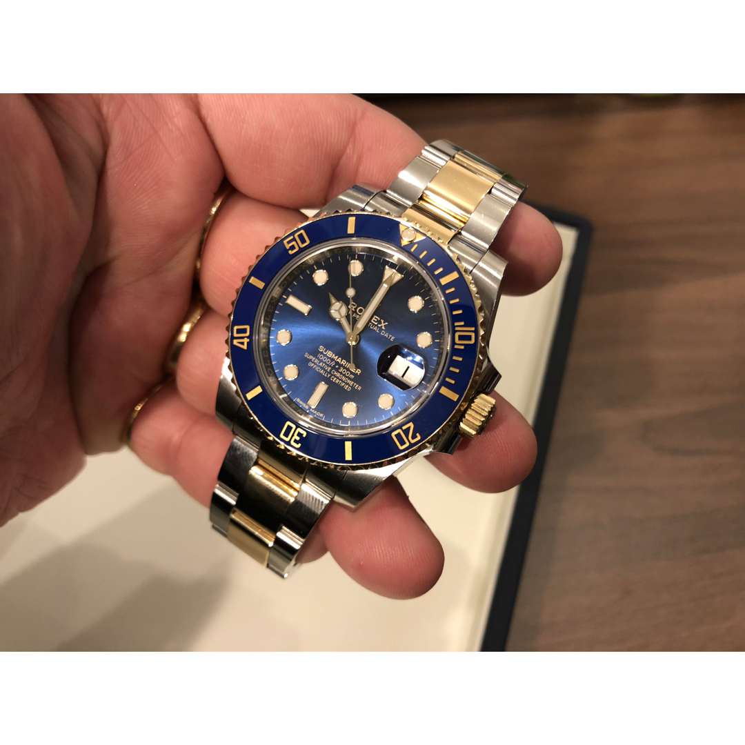 ROLEX(ロレックス)のロレックス サブマリーナー ランダム 116613LB ブルー K18YG SS メンズの時計(腕時計(アナログ))の商品写真