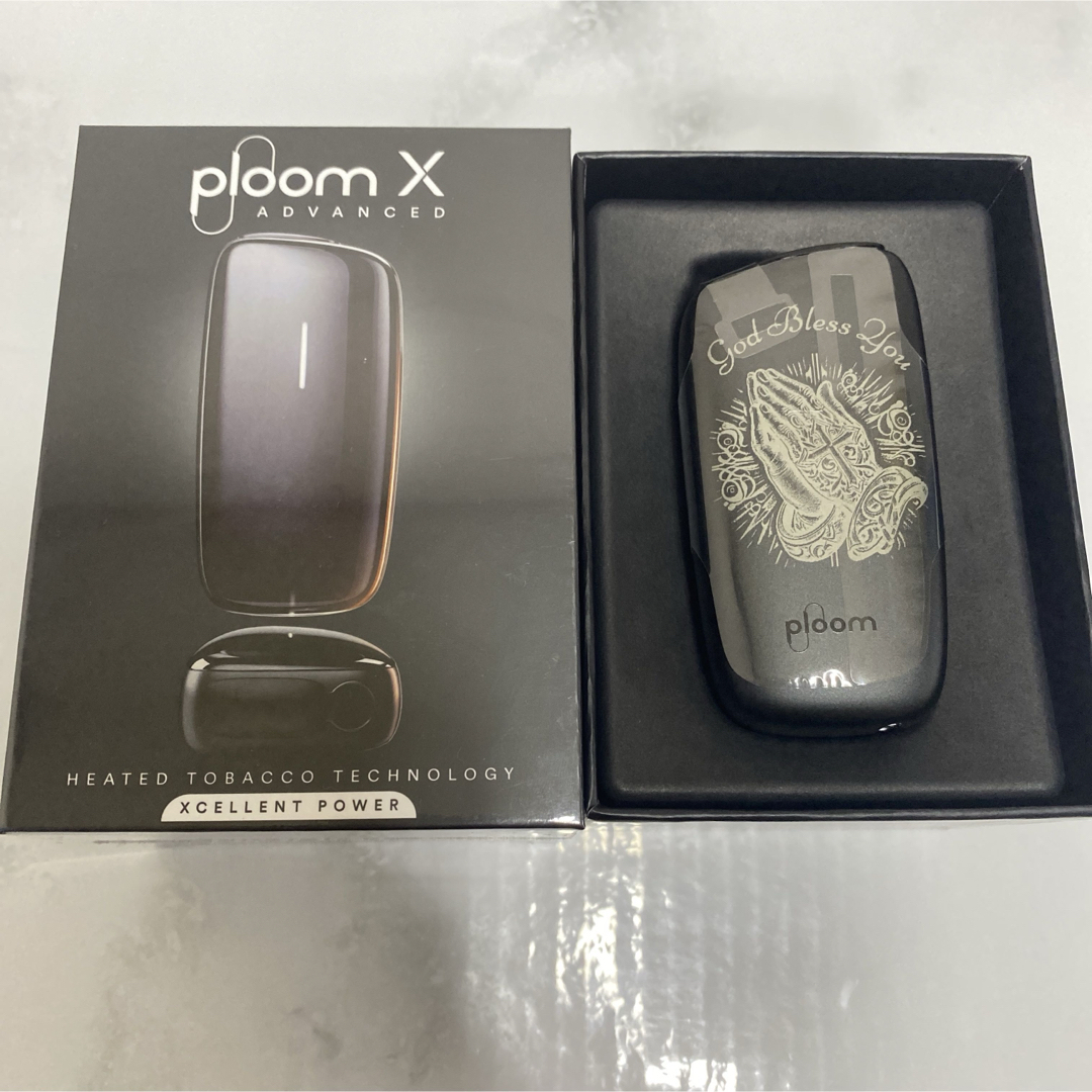 PloomTECH(プルームテック)のプレイングハンズ 加工 プルームエックス Ploom X アドバンスド 本体 黒 メンズのファッション小物(タバコグッズ)の商品写真