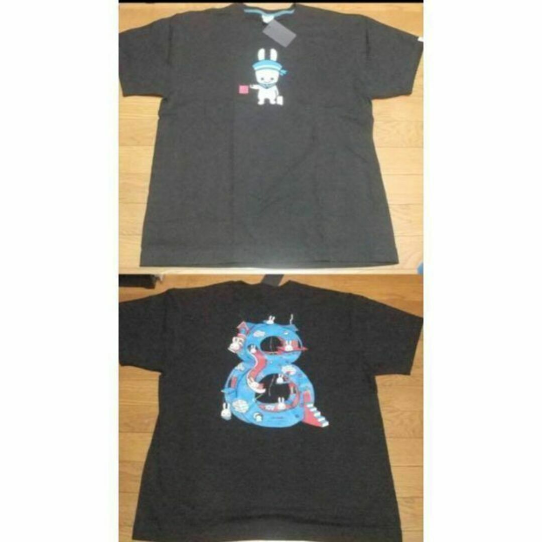 CUNE(キューン)の新品 cune キューン うさぎ 8周年記念 Tシャツ XL 旗 水兵さん メンズのトップス(Tシャツ/カットソー(半袖/袖なし))の商品写真