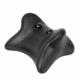 【色: ブラック】【3D立体縫製のカバー付き】Mointech 首まくら 首枕 (枕)