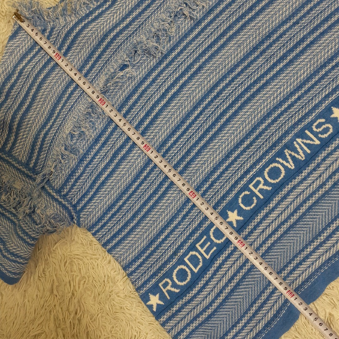 RODEO CROWNS(ロデオクラウンズ)のロデオクラウンズ　フリンジ　ニット　サマーニット　トップス　チュニック レディースのトップス(Tシャツ(半袖/袖なし))の商品写真