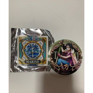 ワンピース(ONE PIECE)のワンピース　たしぎ　缶バッジ　輩　marine ②(バッジ/ピンバッジ)