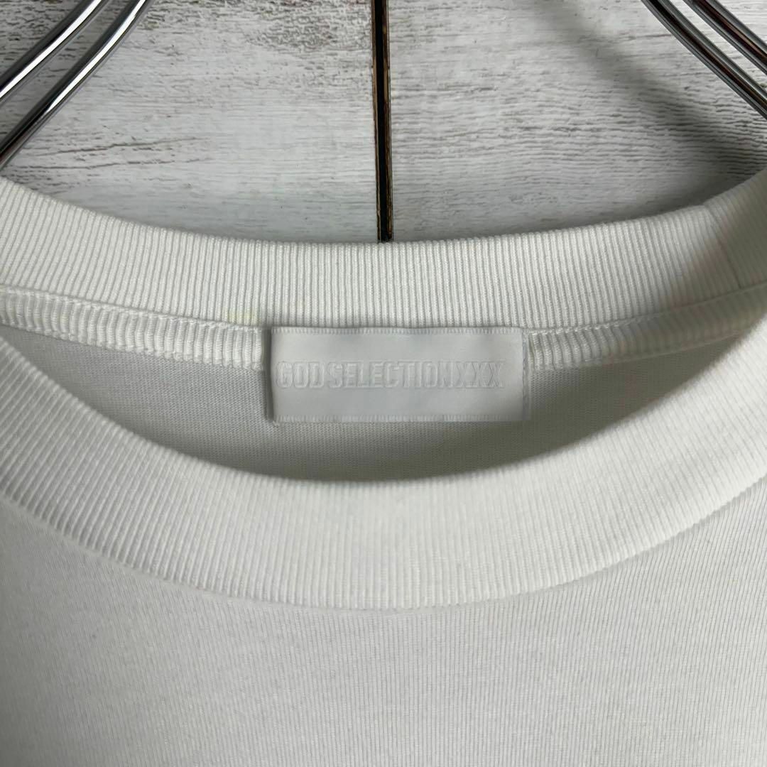 9671【人気デザイン】ゴッドセレクション☆フォトロゴ定番カラーロングtシャツ メンズのトップス(Tシャツ/カットソー(七分/長袖))の商品写真