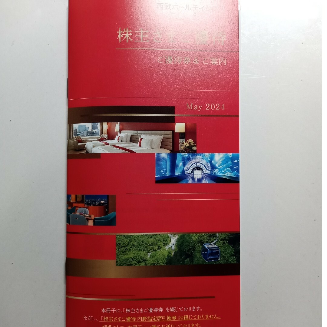 西武ホールディングス 株主優待券 共通割引券10000円分等【ﾗｸﾏﾊﾟｯｸ】 チケットの優待券/割引券(その他)の商品写真