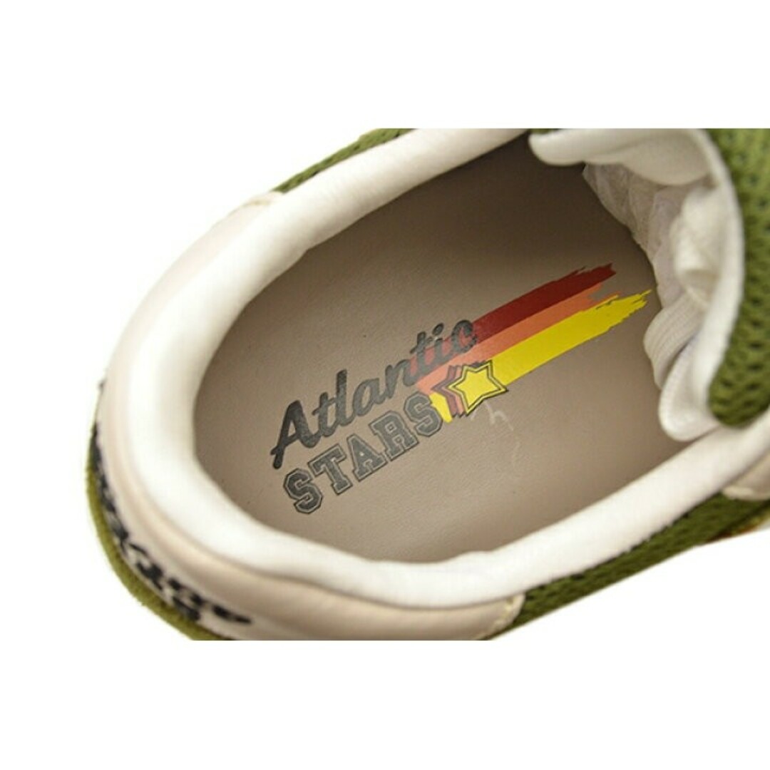 Atlantic STARS(アトランティックスターズ)のATLANTIC STARS スニーカー グリーン ※発送まで7〜9日前後 メンズの靴/シューズ(スニーカー)の商品写真