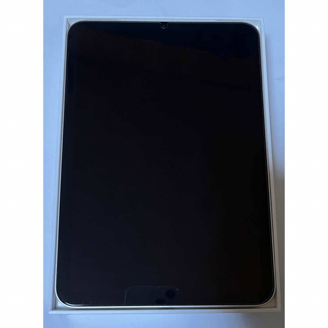 Apple(アップル)の【ほぼ新品】　iPad mini Wi-Fi 64GB 第6世代　スターライト スマホ/家電/カメラのPC/タブレット(タブレット)の商品写真