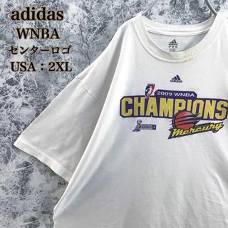 アディダス(adidas)のT57 アディダスUSA女子プロバスケットボールWNBAセンターロゴ半袖Tシャツ(Tシャツ/カットソー(半袖/袖なし))