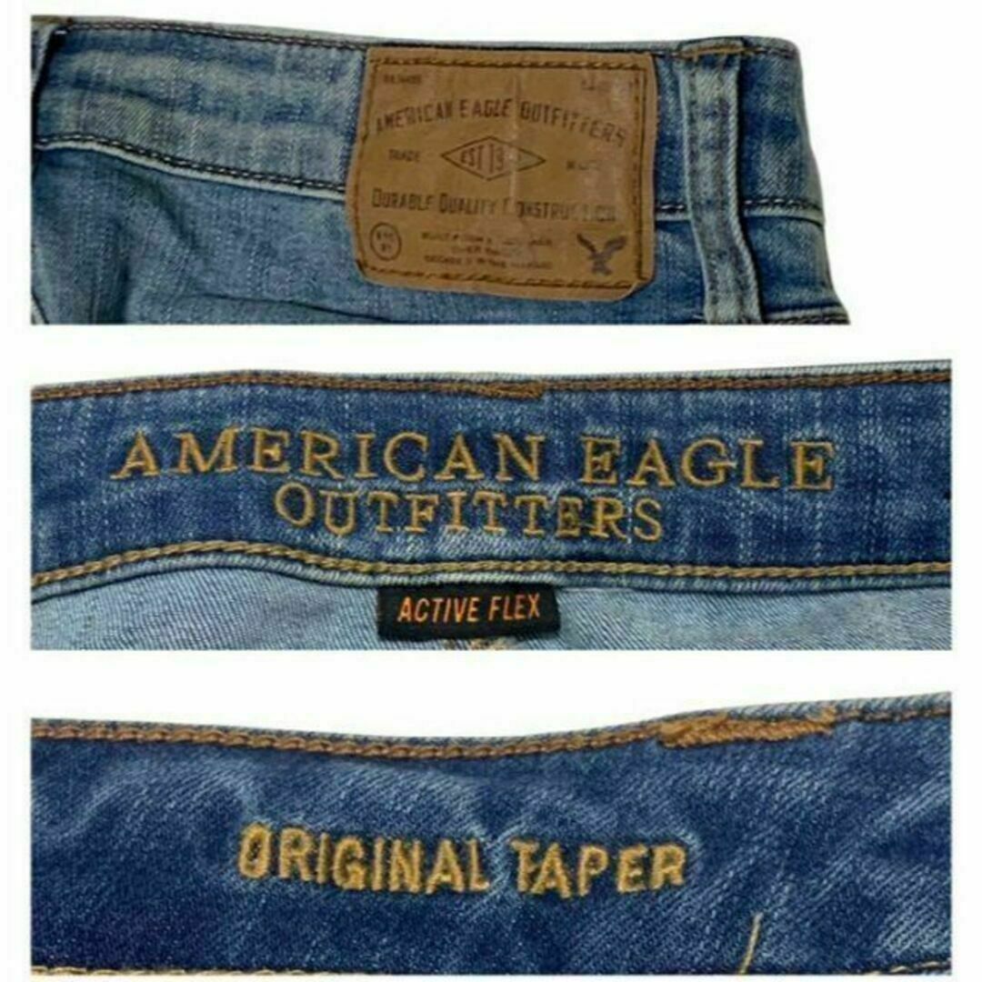 American Eagle(アメリカンイーグル)のアメリカンイーグル オリジナルテーパード ACTIVE FLEX US29 メンズのパンツ(デニム/ジーンズ)の商品写真