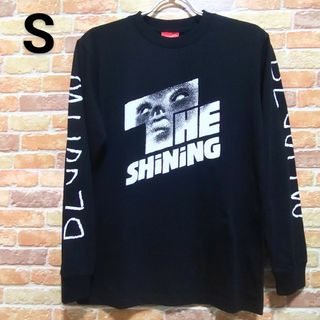 【新品】シャイニング Tシャツ ロンT 長袖 S ブラック ホラー映画 フェイス(Tシャツ/カットソー(七分/長袖))