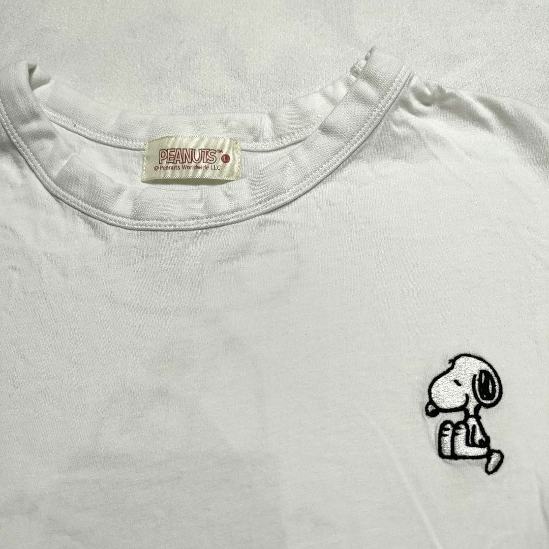 PEANUTS(ピーナッツ)のPEANUTS ピーナッツ (L)　バックプリント スヌーピーワンピース レディースのワンピース(ひざ丈ワンピース)の商品写真