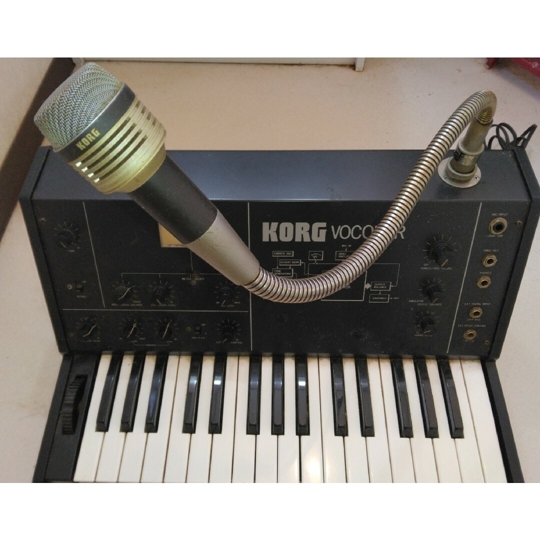 値下げボコーダー KORG VCー10 値下げボコーダー KORG VCー10