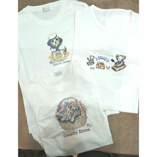 レディースＴシャツ　３枚セット(Tシャツ(半袖/袖なし))