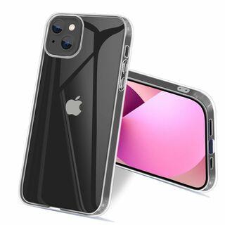【色: ブラック】【2024新モデル】iPhone 14 携帯電話ケース 透明 (その他)