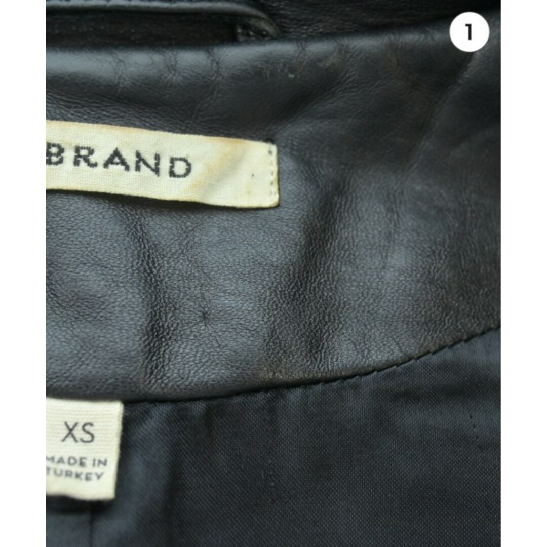 J BRAND(ジェイブランド)のJ BRAND ジェイブランド ライダース XS 黒 【古着】【中古】 レディースのジャケット/アウター(ライダースジャケット)の商品写真