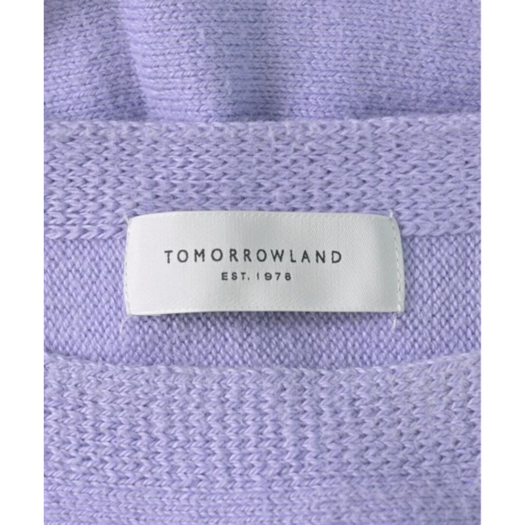 TOMORROWLAND(トゥモローランド)のTOMORROWLAND トゥモローランド ニット・セーター S 紫 【古着】【中古】 レディースのトップス(ニット/セーター)の商品写真