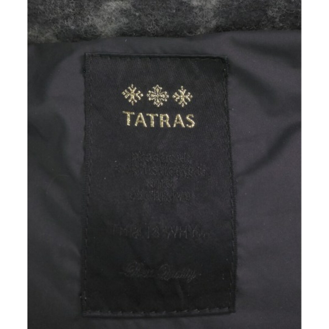 TATRAS(タトラス)のTATRAS タトラス ダウンコート 1(S位) グレー(総柄) 【古着】【中古】 レディースのジャケット/アウター(ダウンコート)の商品写真