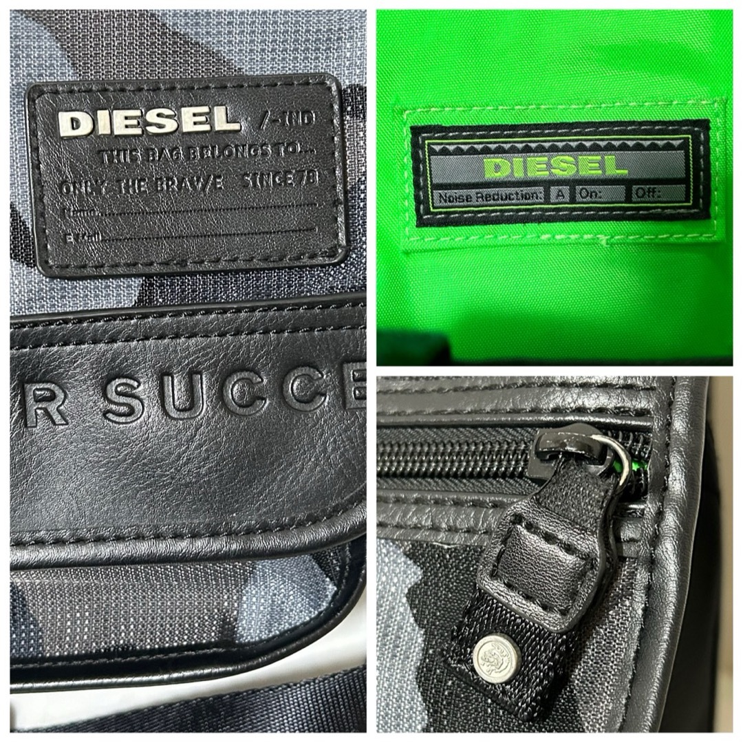 DIESEL(ディーゼル)の美品 DIESELディーゼル カモフラ メッセンジャーバッグ　ショルダーバッグ メンズのバッグ(ショルダーバッグ)の商品写真