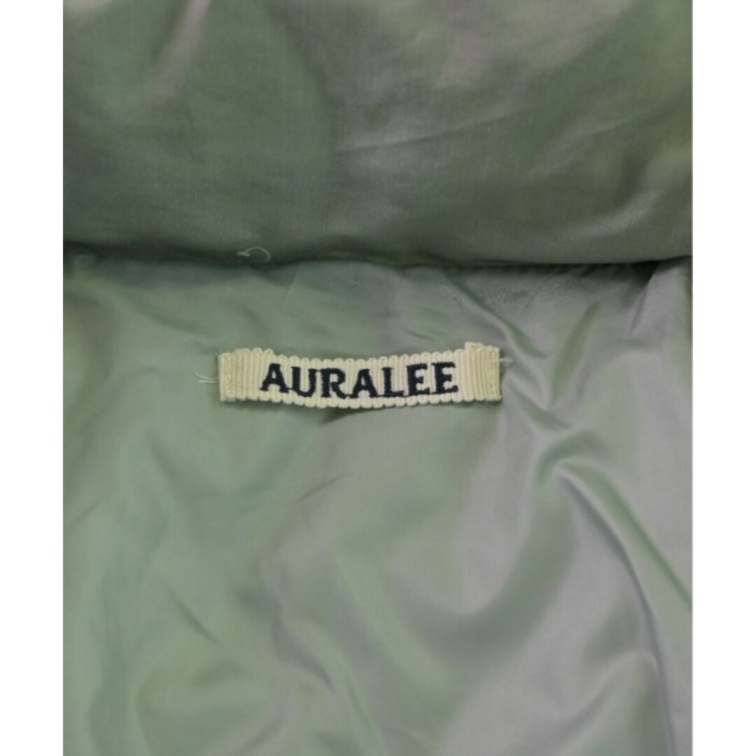 AURALEE(オーラリー)のAURALEE オーラリー ダウンジャケット/ダウンベスト 4(M位) 緑 【古着】【中古】 メンズのジャケット/アウター(ダウンジャケット)の商品写真