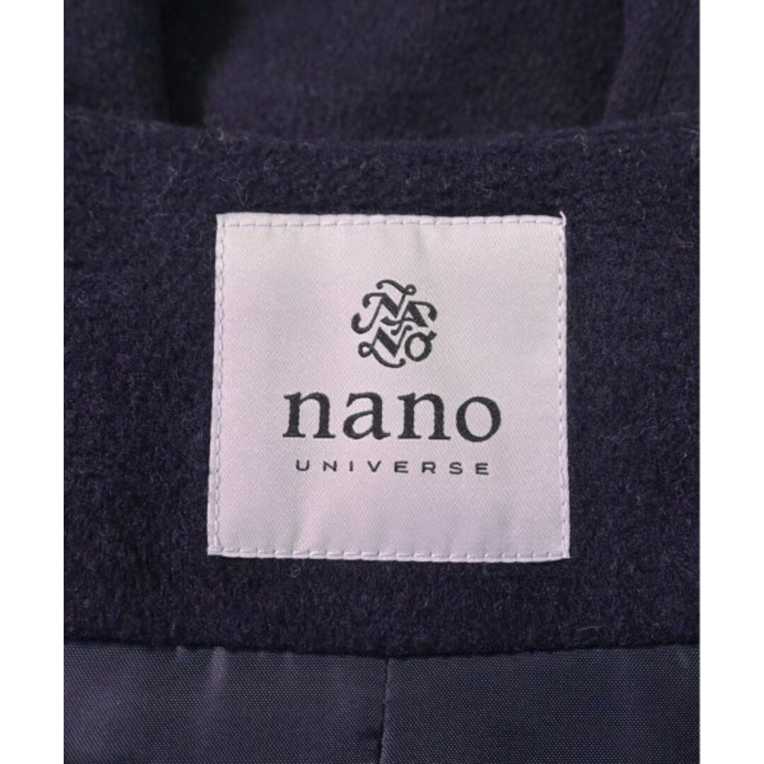 nano UNIVERSE ナノユニバース ブルゾン（その他） 36(S位) 紺 【古着】【中古】 レディースのジャケット/アウター(その他)の商品写真