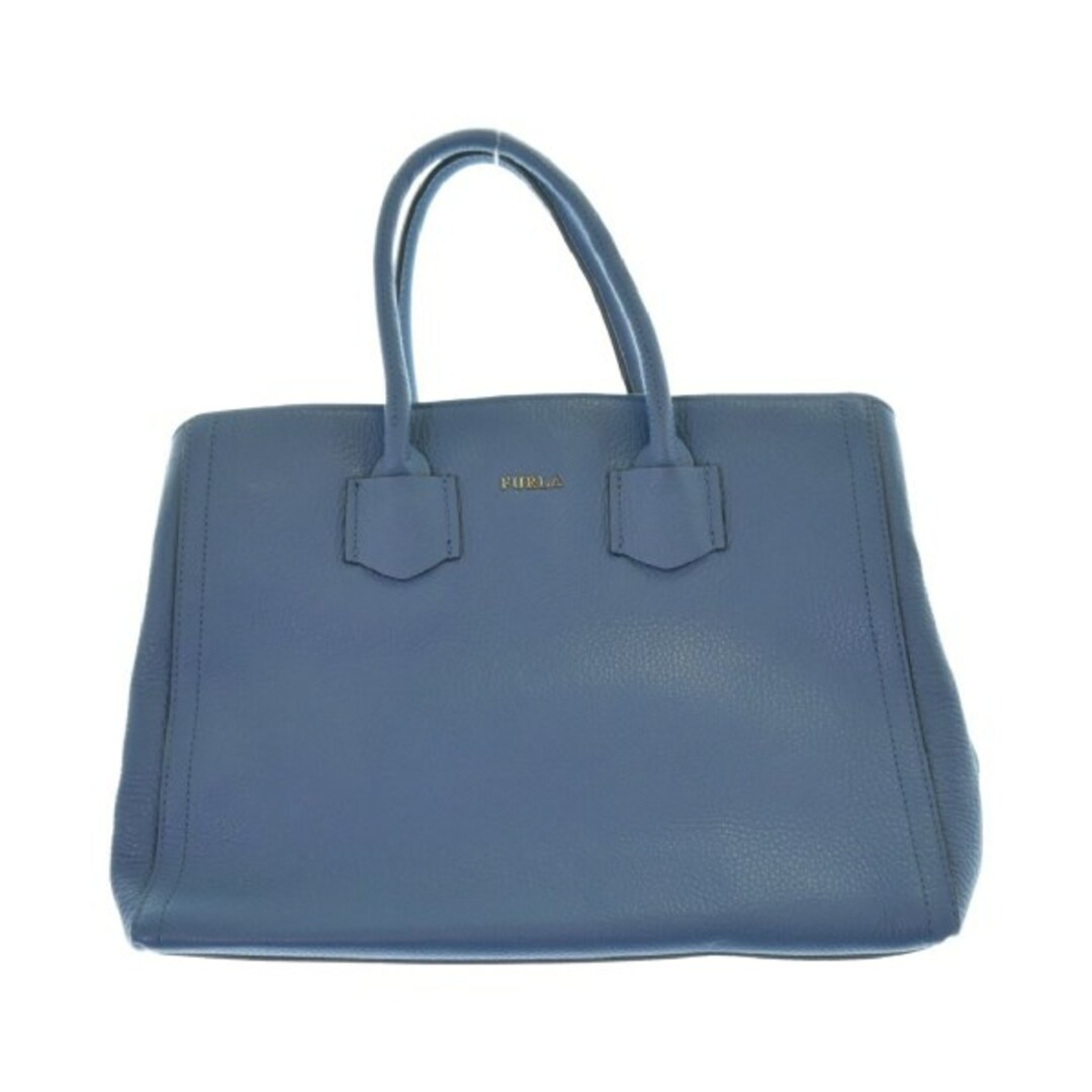 Furla(フルラ)のFURLA フルラ ハンドバッグ - 水色 【古着】【中古】 レディースのバッグ(ハンドバッグ)の商品写真