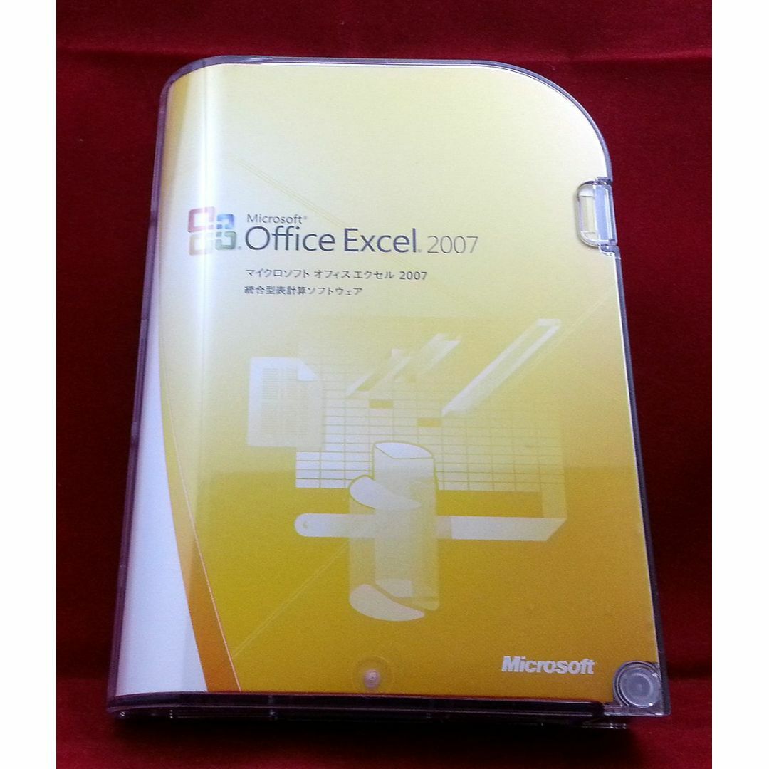 Microsoft(マイクロソフト)の正規●Microsoft Office Excel 2007●製品版 スマホ/家電/カメラのPC/タブレット(その他)の商品写真