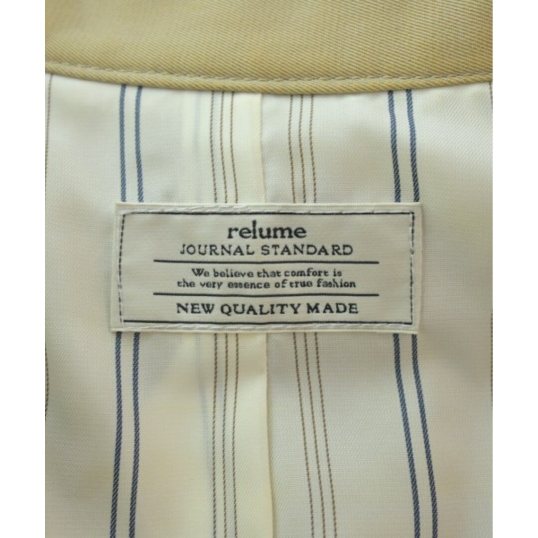 JOURNAL STANDARD relume(ジャーナルスタンダードレリューム)のJOURNAL STANDARD relume トレンチコート 38(M位) 【古着】【中古】 レディースのジャケット/アウター(トレンチコート)の商品写真