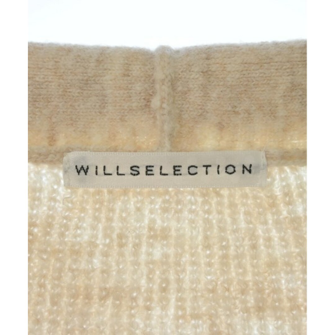 WILLSELECTION(ウィルセレクション)のWILLSELECTION ウィルセレクション ニット・セーター M ベージュ 【古着】【中古】 レディースのトップス(ニット/セーター)の商品写真