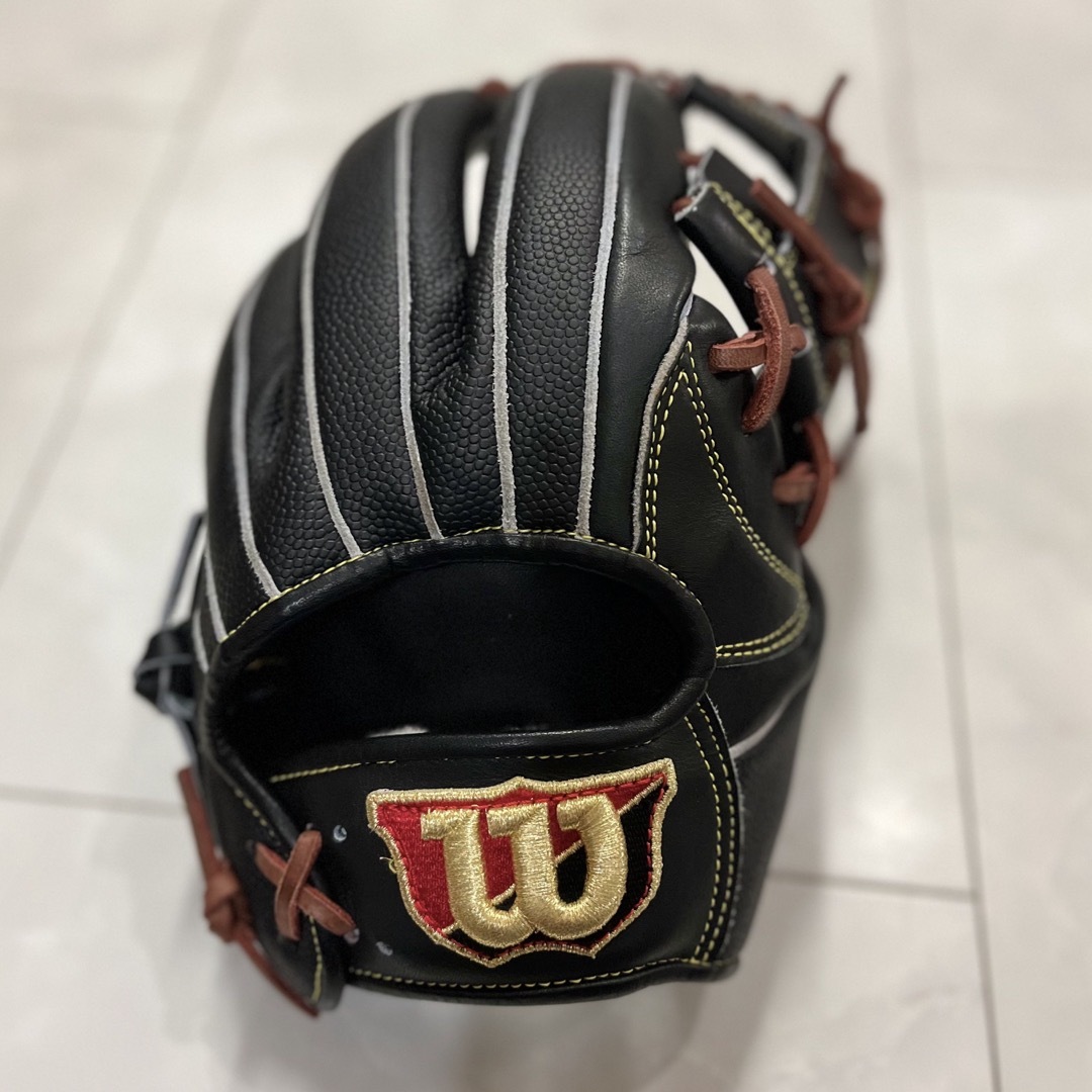 Wilson Staff(ウィルソンスタッフ)の【新品】ウィルソンスタッフ 硬式 87型 外崎モデル 内野手 グローブ グラブ スポーツ/アウトドアの野球(グローブ)の商品写真