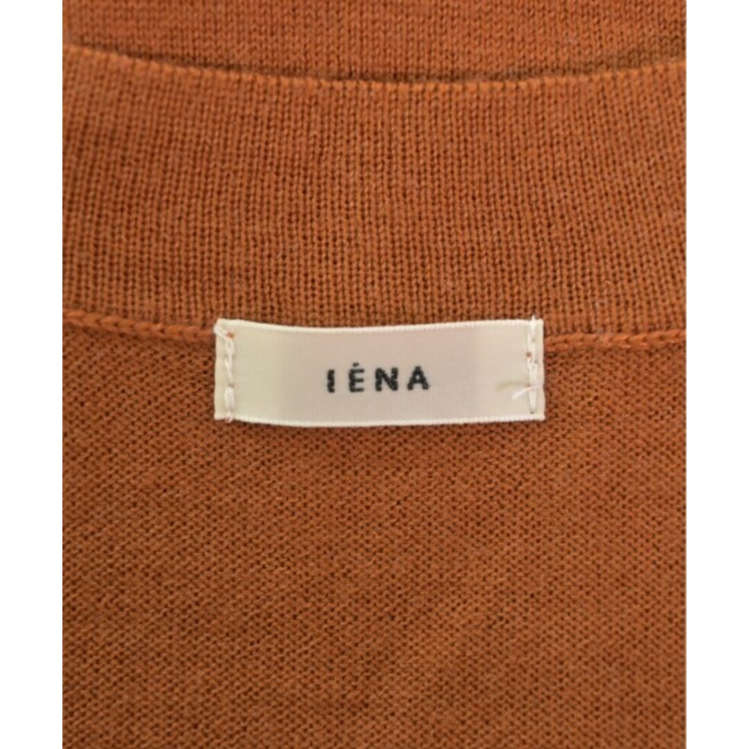 IENA(イエナ)のIENA イエナ カーディガン -(XL位) 茶系 【古着】【中古】 レディースのトップス(カーディガン)の商品写真