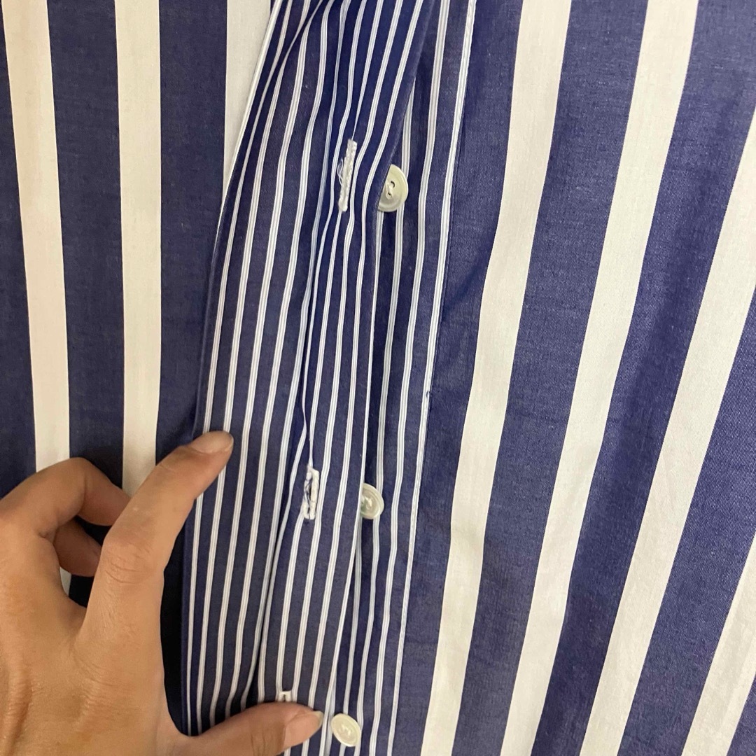 MARIED' OR マルチストライプ ブラウス 半袖シャツ レディースのトップス(シャツ/ブラウス(半袖/袖なし))の商品写真