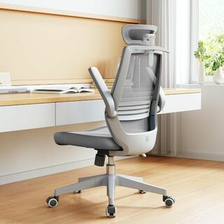 【色: Deep Grey】SIHOO M76A オフィスチェア 椅子 デスクチ(オフィスチェア)