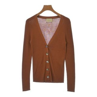 UNITED ARROWS - UNITED ARROWS ユナイテッドアローズ カーディガン -(XS位) 茶 【古着】【中古】