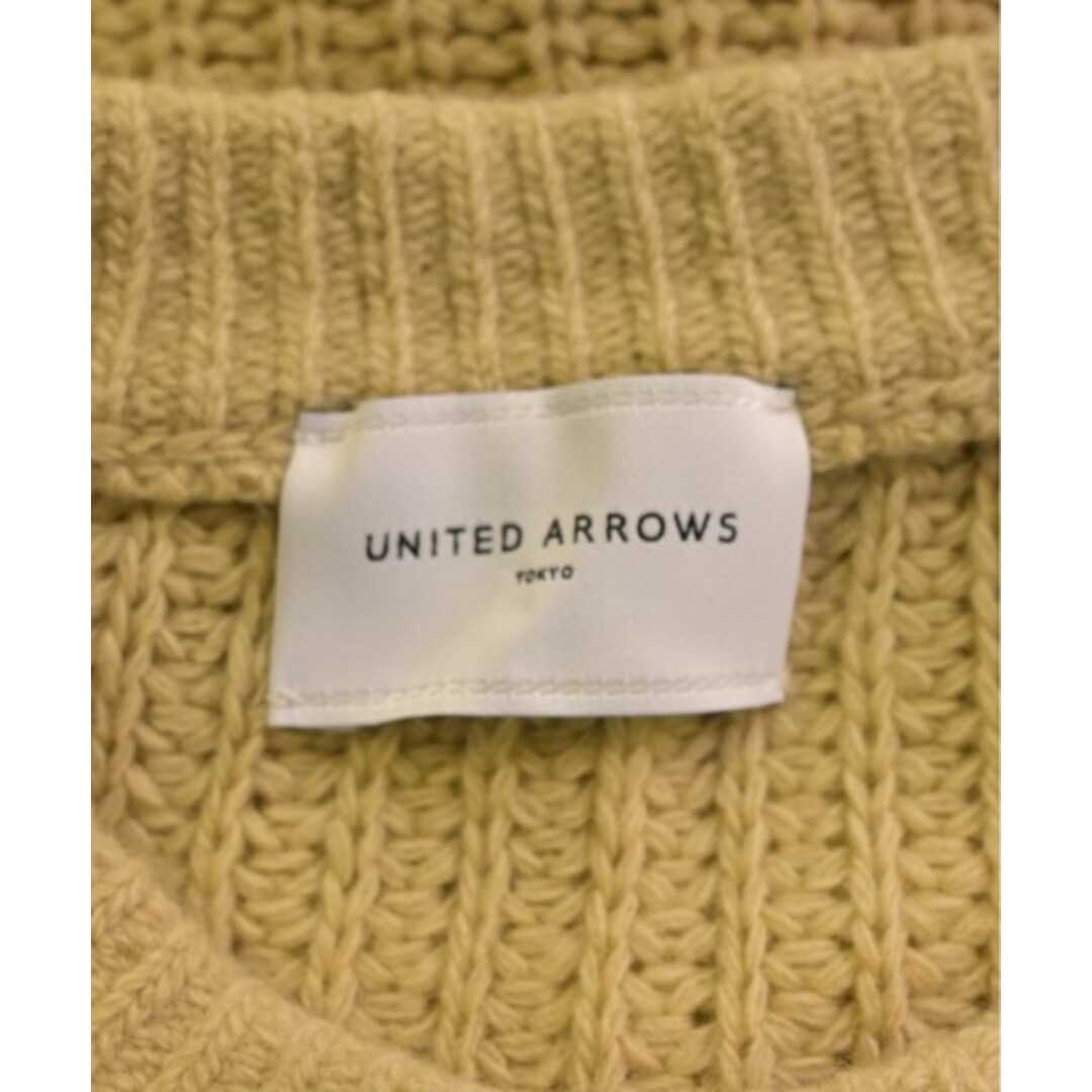 UNITED ARROWS(ユナイテッドアローズ)のUNITED ARROWS ユナイテッドアローズ ニット・セーター F ベージュ 【古着】【中古】 レディースのトップス(ニット/セーター)の商品写真