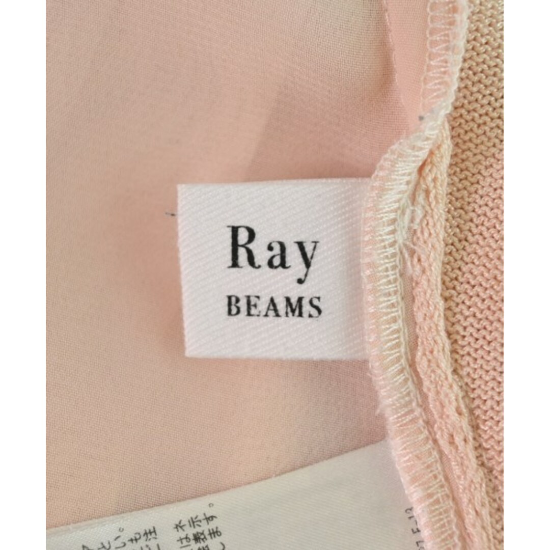 Ray BEAMS(レイビームス)のRay Beams レイビームス ニット・セーター F ピンク 【古着】【中古】 レディースのトップス(ニット/セーター)の商品写真