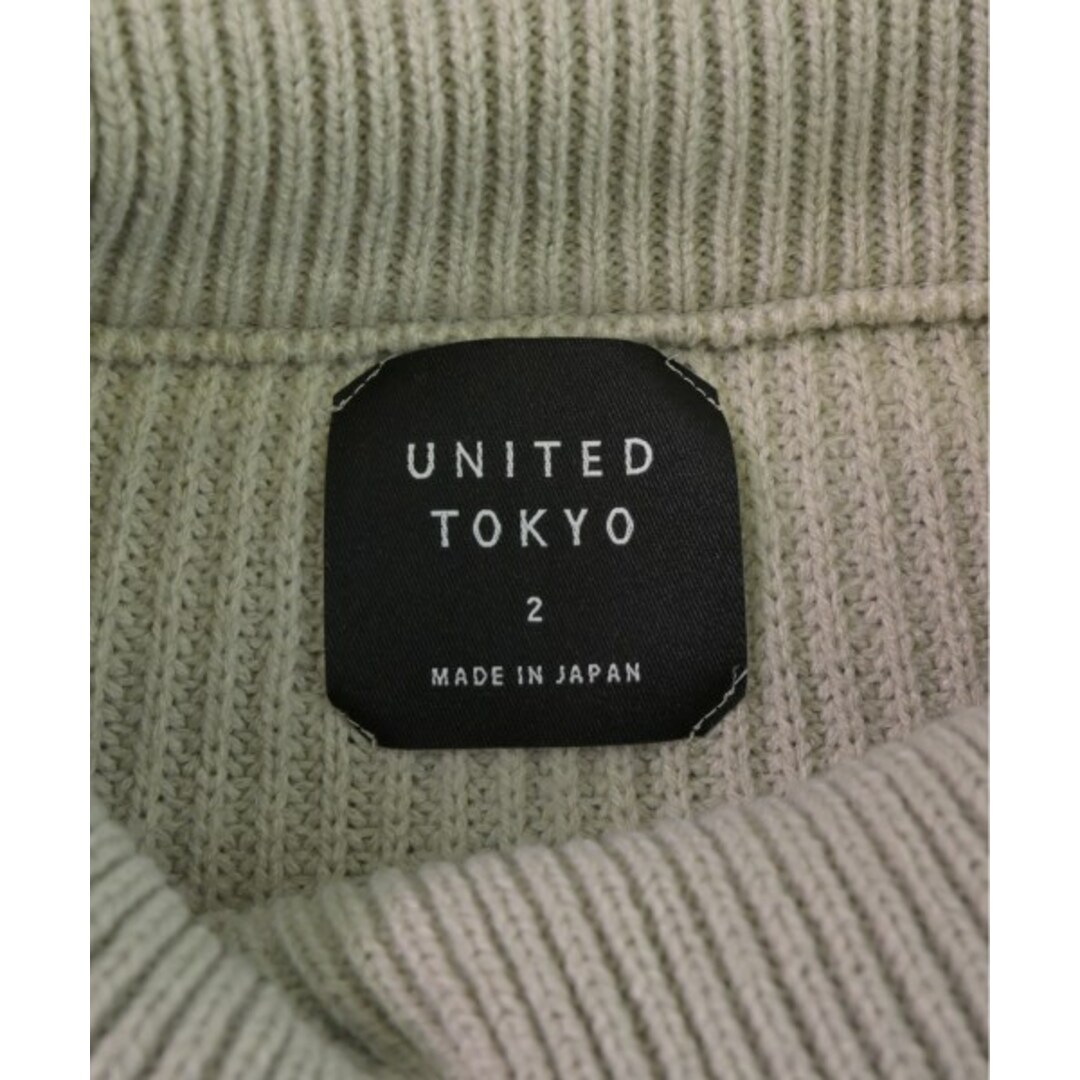 UNITED TOKYO(ユナイテッドトウキョウ)のUNITED TOKYO ニット・セーター 2(M位) グレー系 【古着】【中古】 メンズのトップス(ニット/セーター)の商品写真