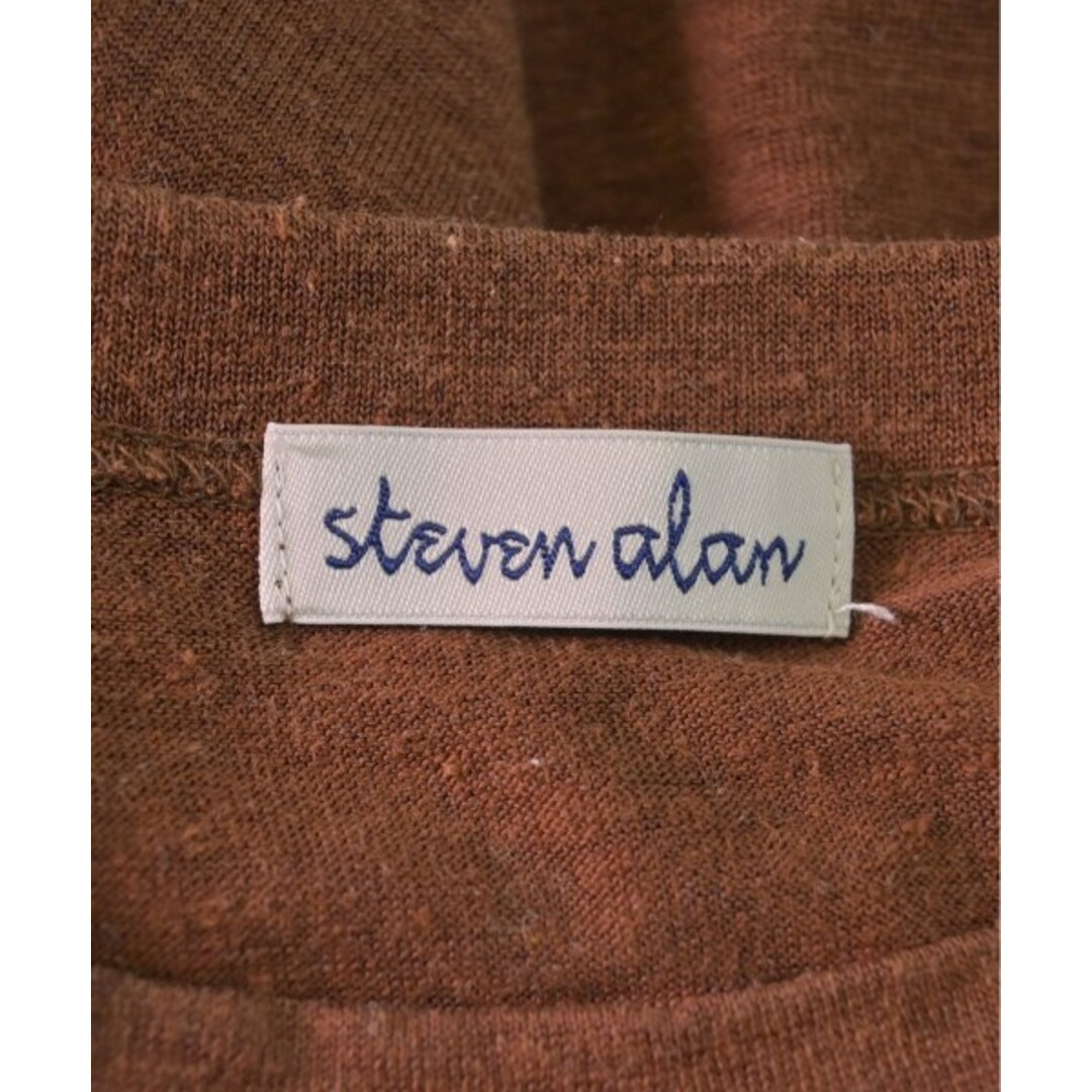 steven alan(スティーブンアラン)のsteven alan スティーブンアラン ノースリーブ -(M位) 茶 【古着】【中古】 レディースのトップス(タンクトップ)の商品写真