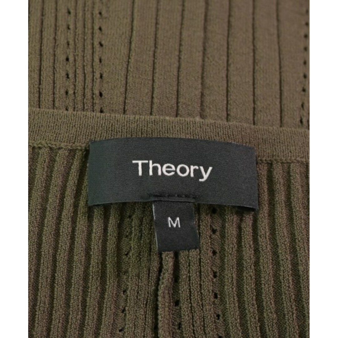 theory(セオリー)のTheory セオリー ワンピース M カーキ 【古着】【中古】 レディースのワンピース(ひざ丈ワンピース)の商品写真