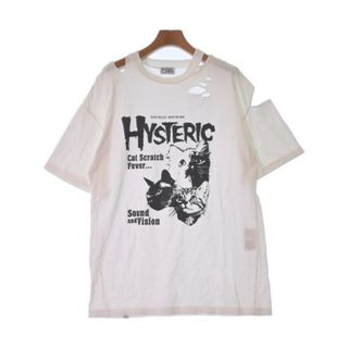 ヒステリックグラマー(HYSTERIC GLAMOUR)のHYSTERIC GLAMOUR Tシャツ・カットソー F 白 【古着】【中古】(カットソー(半袖/袖なし))