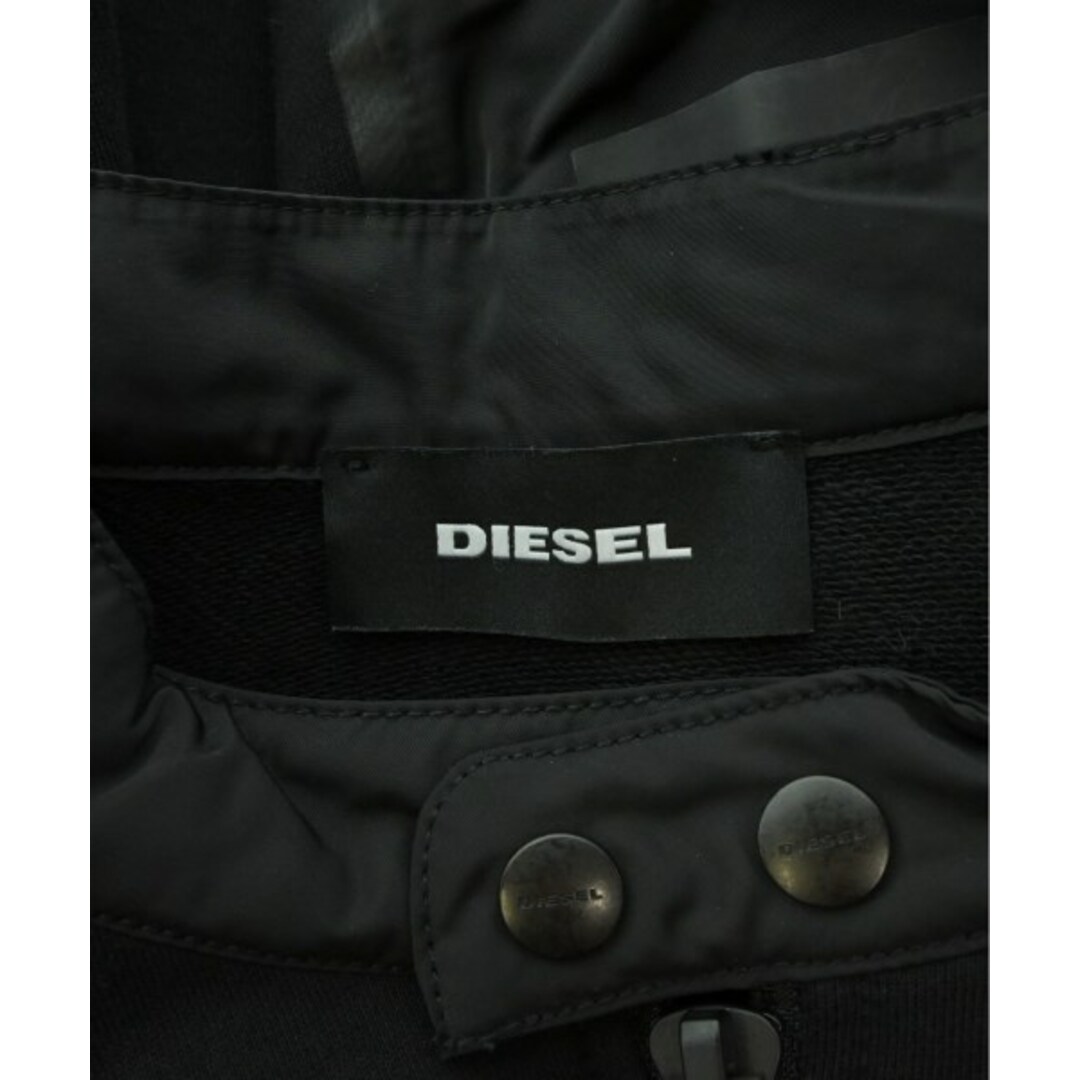 DIESEL(ディーゼル)のDIESEL ディーゼル スウェット M 黒 【古着】【中古】 メンズのトップス(スウェット)の商品写真