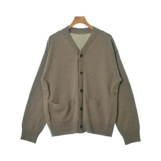 サカイ(sacai)のsacai サカイ カーディガン 2(M位) ベージュ 【古着】【中古】(カーディガン)